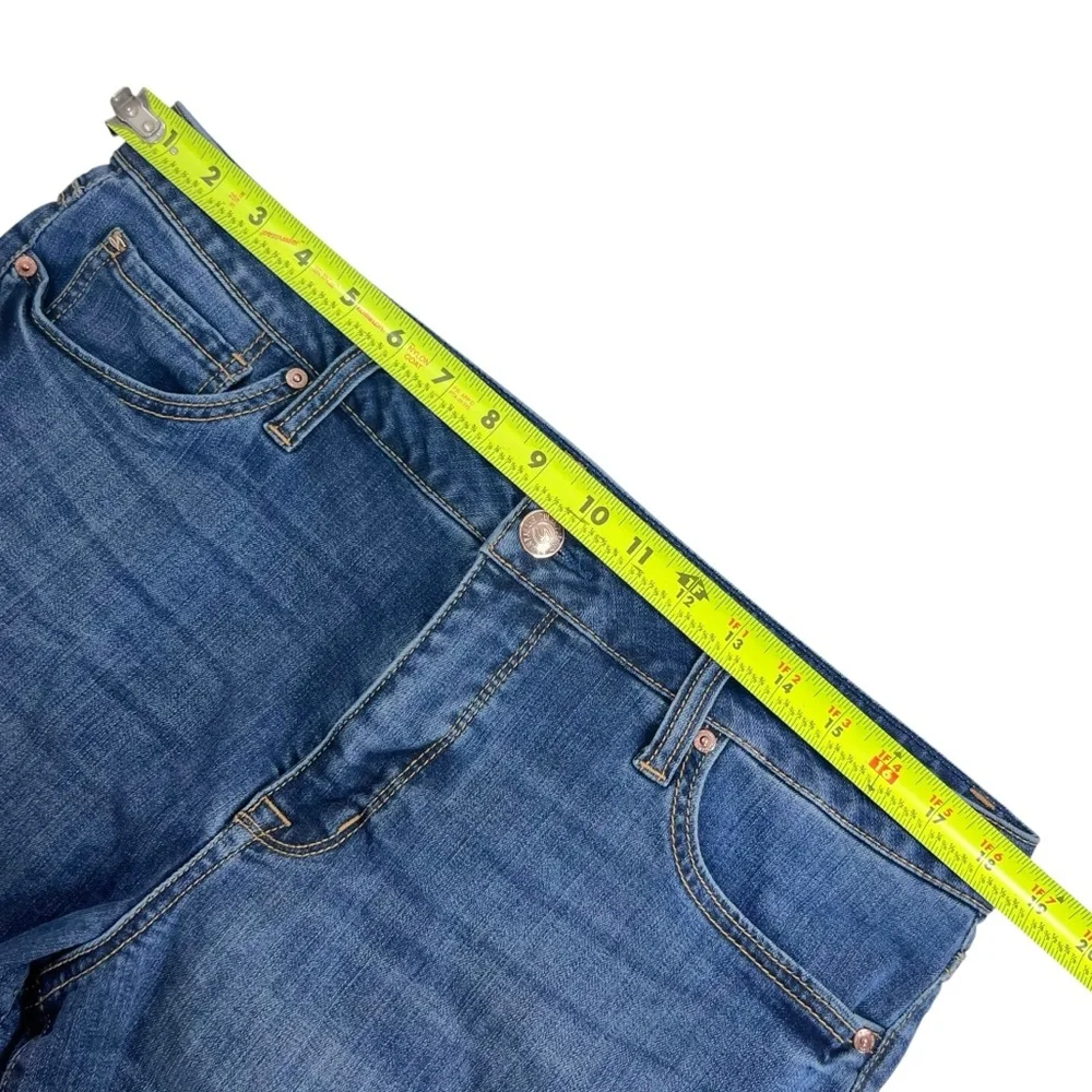 Seven7 Weekend Short Hi-Rise Denim Shorts Women Size 14 Color Blue - Picture 4 of 8